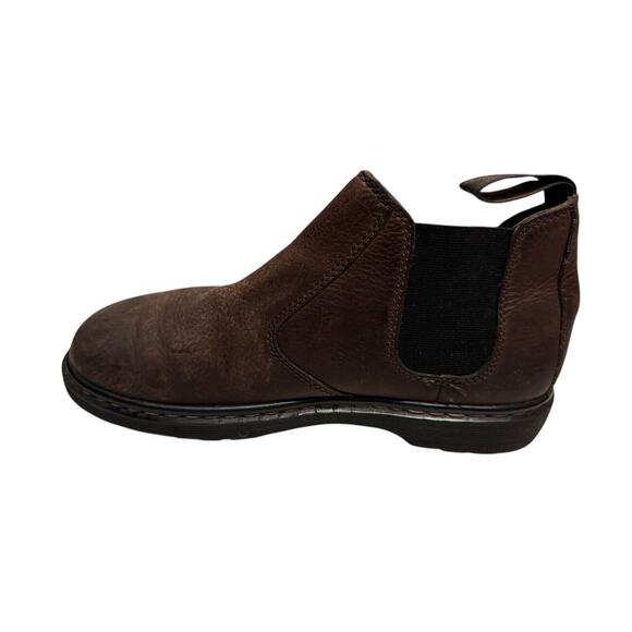 Dr Martens Conrad Brown Leather Chelsea Ankle Boots Slip On Size 7 - Picture 1 of 11